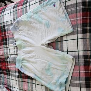 Mens Champion tye dye shorts